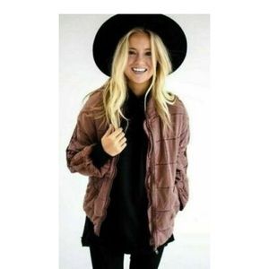 EUC Free People Quilter Dolman Jacket